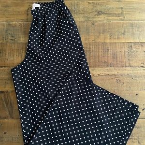 Polka Dot Pants High Waist Wide from Philosophy, 10